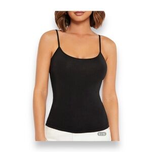 Old Navy Women’s Basic Fitted First Layer Spaghetti Strap Cami Tank Top Black XL